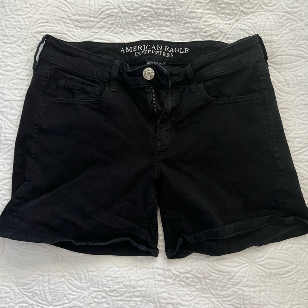 American Eagle Shorts size 8 Black